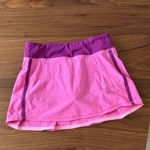 lululemon athletica Pink and Purple Athletic Shorts